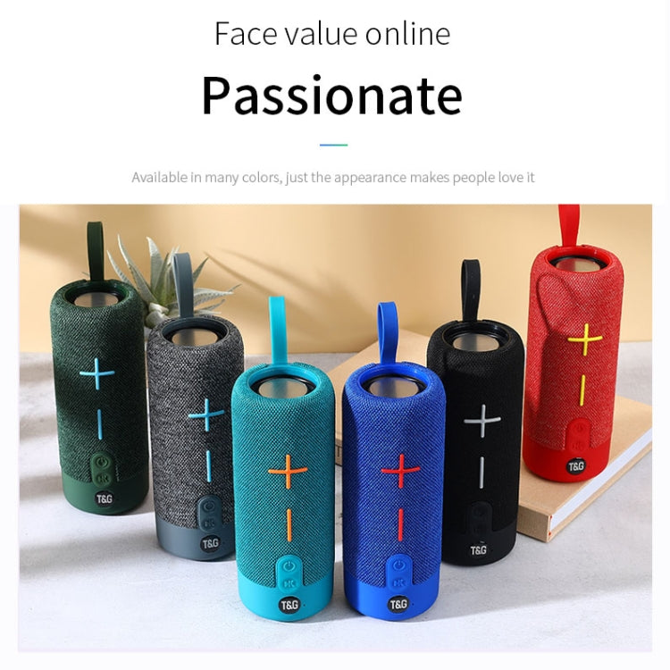 T&G TG619 Portable Bluetooth Wireless Speaker Waterproof Outdoor Bass Subwoofer Support AUX TF USB(Red) - free shipping - PMC Jewellery - Order now!