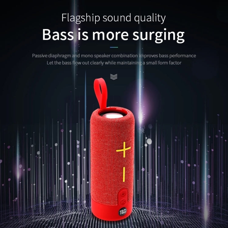 T&G TG619 Portable Bluetooth Wireless Speaker Waterproof Outdoor Bass Subwoofer Support AUX TF USB(Green) - free shipping - PMC Jewellery - Order now!