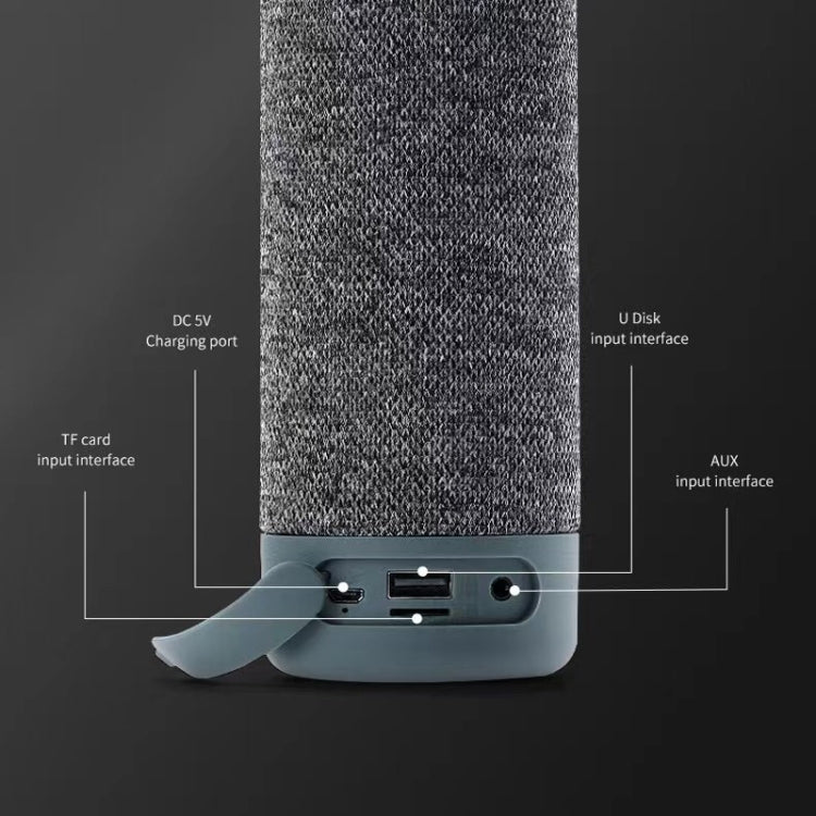 T&G TG619 Portable Bluetooth Wireless Speaker Waterproof Outdoor Bass Subwoofer Support AUX TF USB(Blue) - free shipping - PMC Jewellery - Order now!