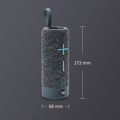 T&G TG619 Portable Bluetooth Wireless Speaker Waterproof Outdoor Bass Subwoofer Support AUX TF USB(Blue) - Desktop Speaker by T&G | Online Shopping South Africa | PMC Jewellery | Buy Now Pay Later Mobicred