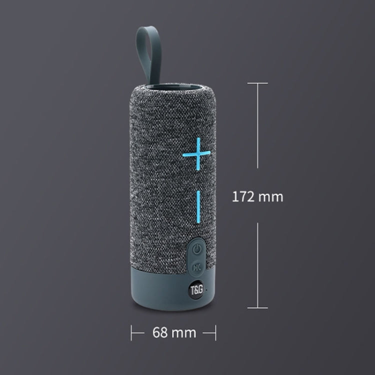 T&G TG619 Portable Bluetooth Wireless Speaker Waterproof Outdoor Bass Subwoofer Support AUX TF USB(Black) - free shipping - PMC Jewellery - Order now!