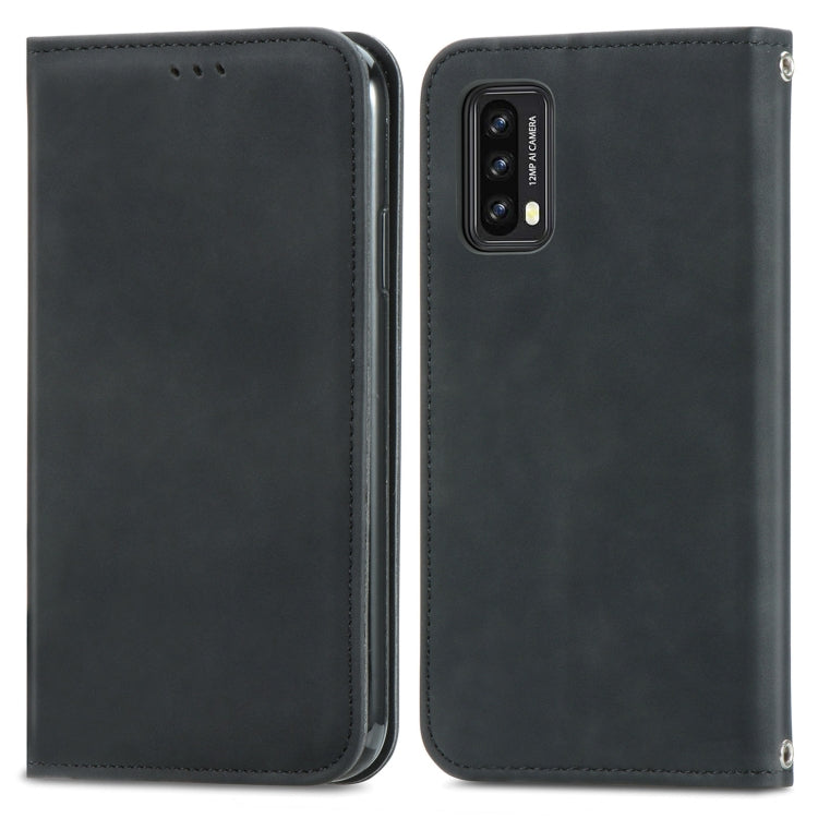 For Blackview A90 Retro Skin Feel Business Magnetic Horizontal Flip Leather Case with Holder & Card Slots & Wallet & Photo Frame(Black) - More Brand by PMC Jewellery | Online Shopping South Africa | PMC Jewellery | Buy Now Pay Later Mobicred