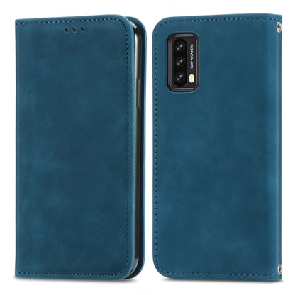 For Blackview A90 Retro Skin Feel Business Magnetic Horizontal Flip Leather Case with Holder & Card Slots & Wallet & Photo Frame(Blue) - More Brand by PMC Jewellery | Online Shopping South Africa | PMC Jewellery | Buy Now Pay Later Mobicred