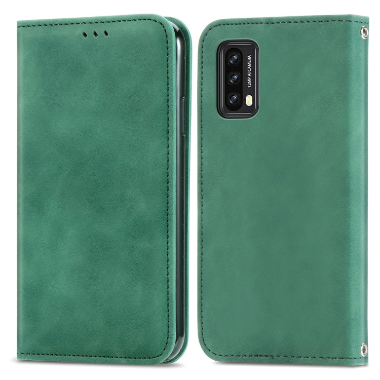 For Blackview A90 Retro Skin Feel Business Magnetic Horizontal Flip Leather Case with Holder & Card Slots & Wallet & Photo Frame(Green) - More Brand by PMC TechLife | Online Shopping South Africa | PMC TechLife | Buy Now Pay Later Mobicred