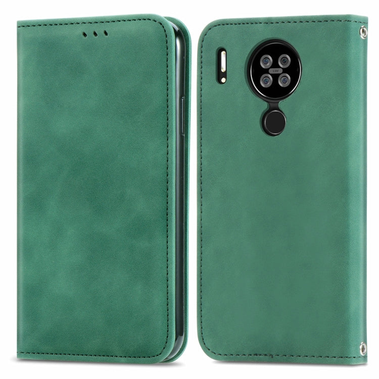 For Blackview A80 / A80s Retro Skin Feel Business Magnetic Horizontal Flip Leather Case with Holder & Card Slots & Wallet & Photo Frame(Green) - More Brand by PMC Jewellery | Online Shopping South Africa | PMC Jewellery | Buy Now Pay Later Mobicred