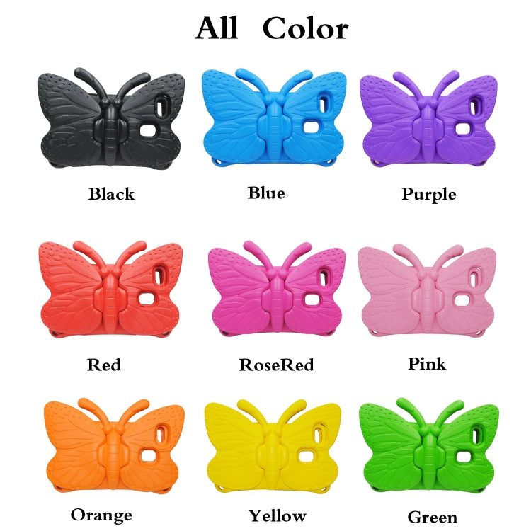 For Huawei MediaPad M5 8.4 / M6 8.4/ M3 8.0 / M3 8.4 / T3 8.0 / Honor Waterplay 8.0 Butterfly Kickstand EVA Children Tablet Case(RoseRed) - free shipping - PMC TechLife - Order now!