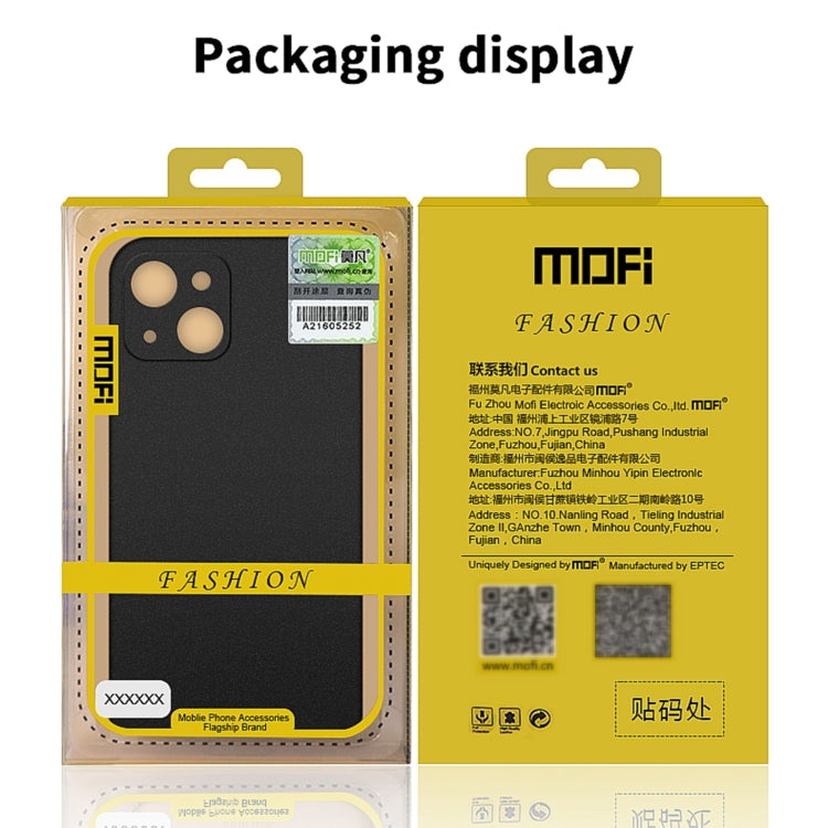 For iPhone 13 mini MOFI Fandun Series Frosted PC Ultra-thin All-inclusive Protective Case (Black) - free shipping - PMC TechLife - Order now!