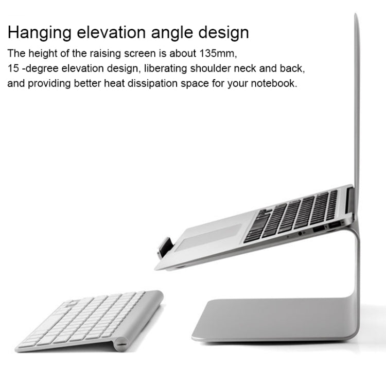 AP-2 Aluminum Alloy 360 Degrees Rotation Adjustable Laptop Stand for 11-17 inch Notebook - Laptop Stand by PMC Jewellery | Online Shopping South Africa | PMC Jewellery | Buy Now Pay Later Mobicred