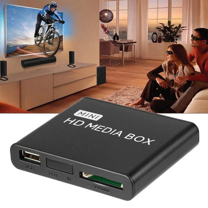 X9 Mini HD HDD Multimedia Player 4K Video Loop USB External Media Player AD Player(EU Plug) - Multimedia Player by PMC Jewellery | Online Shopping South Africa | PMC Jewellery | Buy Now Pay Later Mobicred