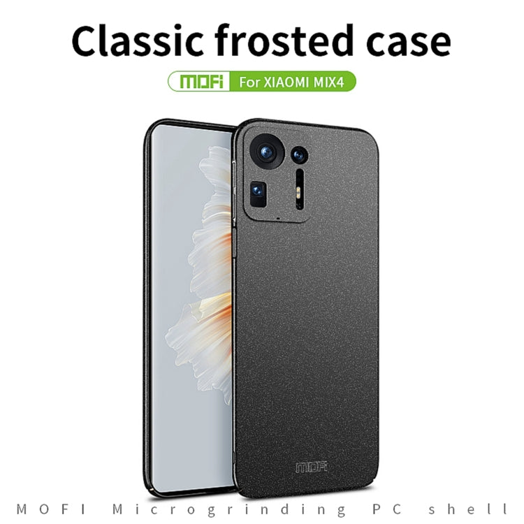 For Xiaomi Mix 4 MOFI Fandun Series Frosted PC Ultra-thin All-inclusive Case(Black) - free shipping - PMC TechLife - Order now!