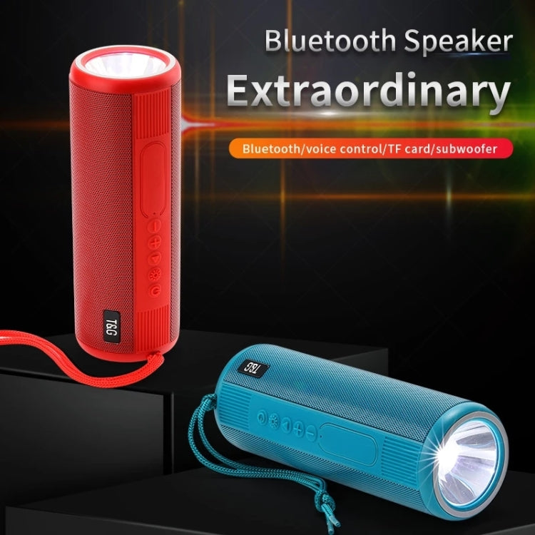 T&G TG635 Portable Outdoor Waterproof Bluetooth Speaker with Flashlight Function(Black) - Waterproof Speaker by T&G | Online Shopping South Africa | PMC Jewellery | Buy Now Pay Later Mobicred