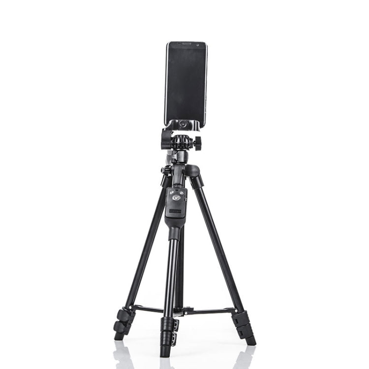 YUNTENG 6208 Aluminum Tripod Mount with Bluetooth Remote Control &  3-Way Head & Phone Clamp - Tripods by YUNTENG | Online Shopping South Africa | PMC Jewellery