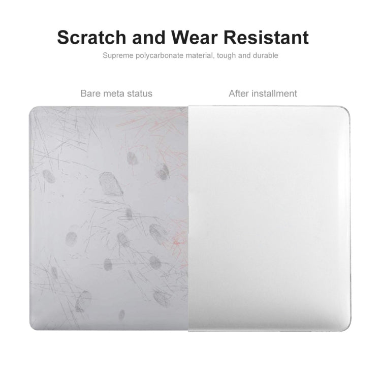ENKAY Hat-Prince 3 in 1 Crystal Laptop Protective Case + TPU Keyboard Film + Anti-dust Plugs Set for MacBook Pro 14.2 inch A2442 2021, Version:EU Version(Grey) - free shipping - PMC Jewellery - Order now!