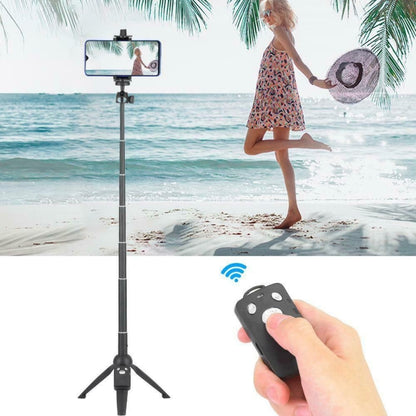 Yunteng YT-9928 3 in 1 Handheld Tripod, Monopod Selfie Stick, Bluetooth Remote Shutter for All Smartphones - Selfie Sticks by PMC Jewellery | Online Shopping South Africa | PMC Jewellery | Buy Now Pay Later Mobicred