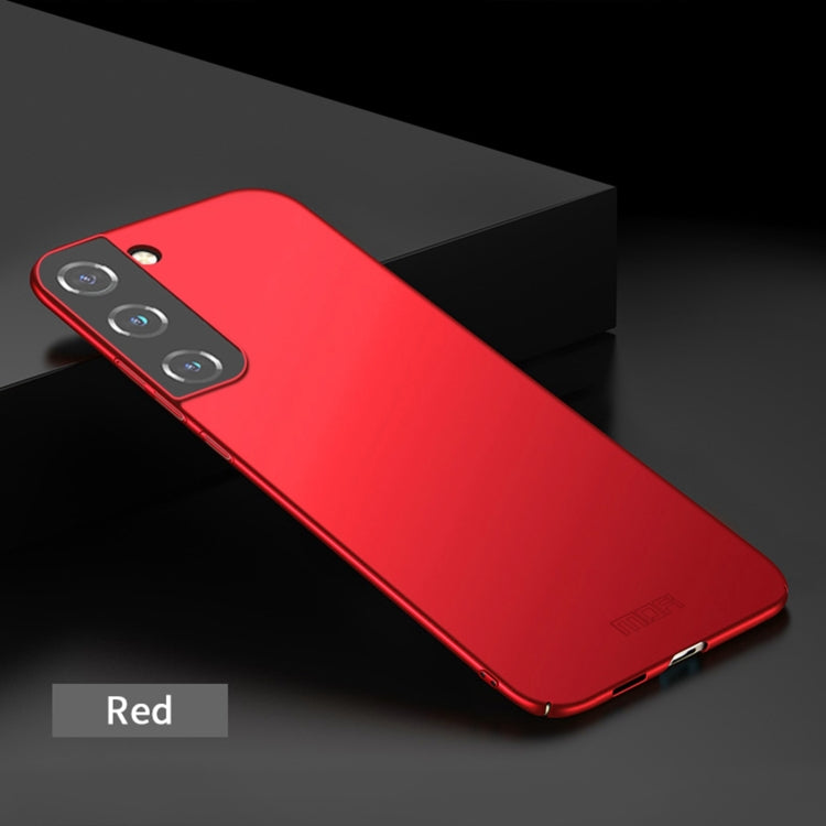 For Samsung Galaxy S22 5G MOFI Frosted PC Ultra-thin Hard Phone Case(Red) - Galaxy S22 5G Cases by MOFI | Online Shopping South Africa | PMC Jewellery