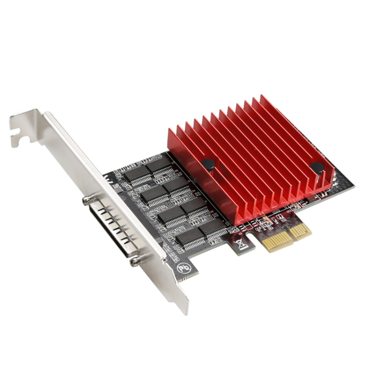 PCIE to DB9 RS232 Serial Port Expansion Card PCI-E Express Riser Card Converter - RS485 / RS232 Series by PMC Jewellery | Online Shopping South Africa | PMC Jewellery | Buy Now Pay Later Mobicred