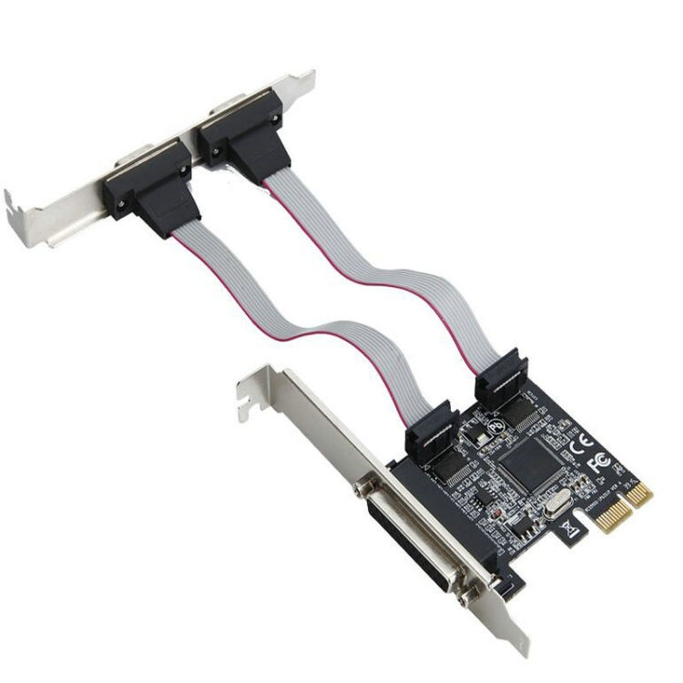 Printer Parallel Port Riser Card PCIe PCI-e Adapter - Add-on Cards by PMC Jewellery | Online Shopping South Africa | PMC Jewellery | Buy Now Pay Later Mobicred