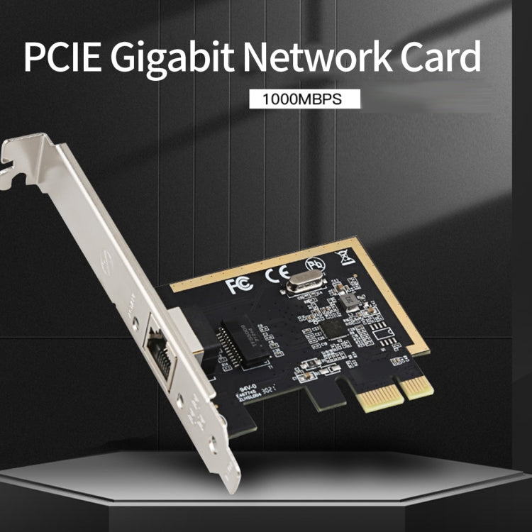 10 / 100 / 1000Mbps PCIE Gigabit Network Card - Add-on Cards by PMC Jewellery | Online Shopping South Africa | PMC Jewellery | Buy Now Pay Later Mobicred