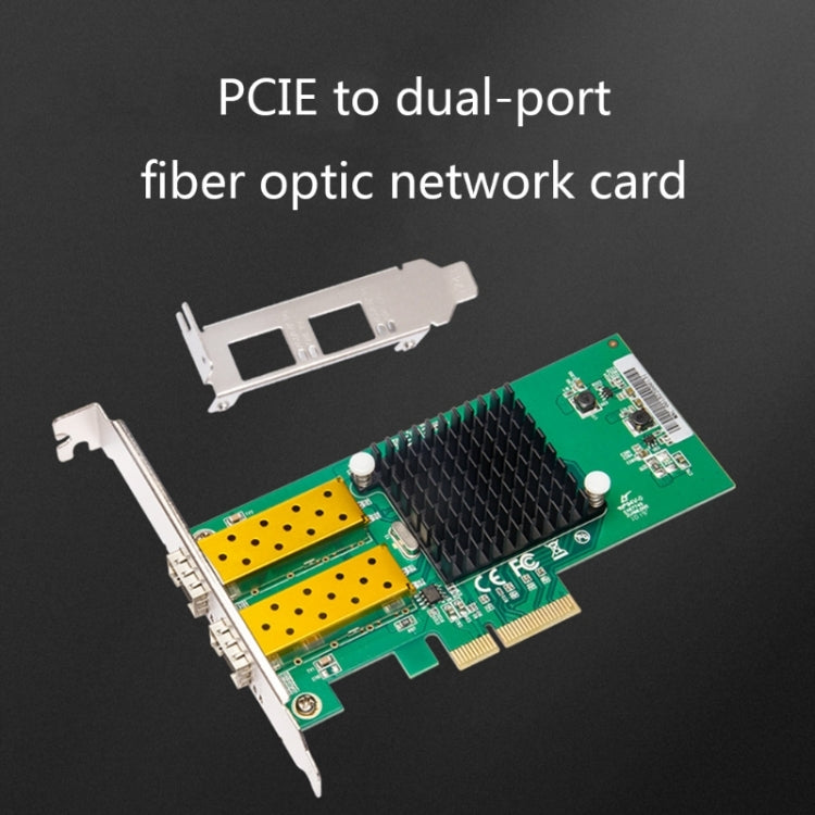 1000Mbps Ethernet PCIE to Dual Ports Fiber Optic Network Card - Add-on Cards by PMC Jewellery | Online Shopping South Africa | PMC Jewellery | Buy Now Pay Later Mobicred