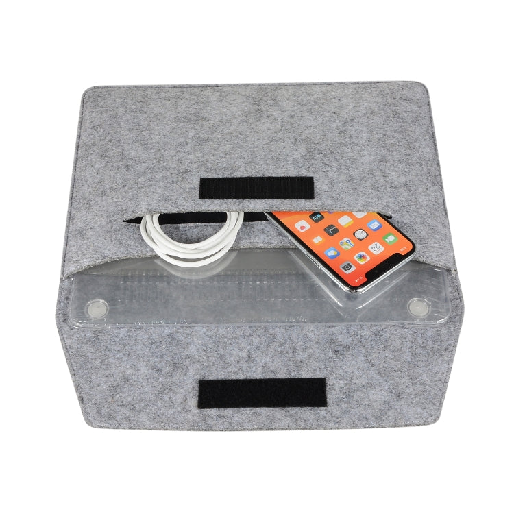 Felt Liner Bag Computer Bag Notebook Protective Cover For 12 inch(Grey) - free shipping - PMC TechLife - Order now!