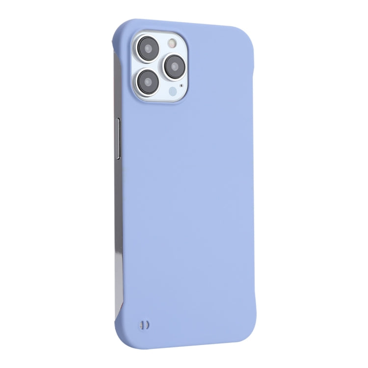 For iPhone 12 / 12 Pro ENKAY Matte Frameless Hard PC Case(Purple) - iPhone 12 / 12 Pro Cases by ENKAY | Online Shopping South Africa | PMC Jewellery | Buy Now Pay Later Mobicred