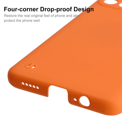 For Xiaomi Redmi Note 11 5G / Note 11T 5G Global / Note 11S 5G / Poco M4 Pro 5G Global  ENKAY Matte Frameless Hard PC Phone Case(Orange) - Xiaomi Cases by ENKAY | Online Shopping South Africa | PMC Jewellery | Buy Now Pay Later Mobicred