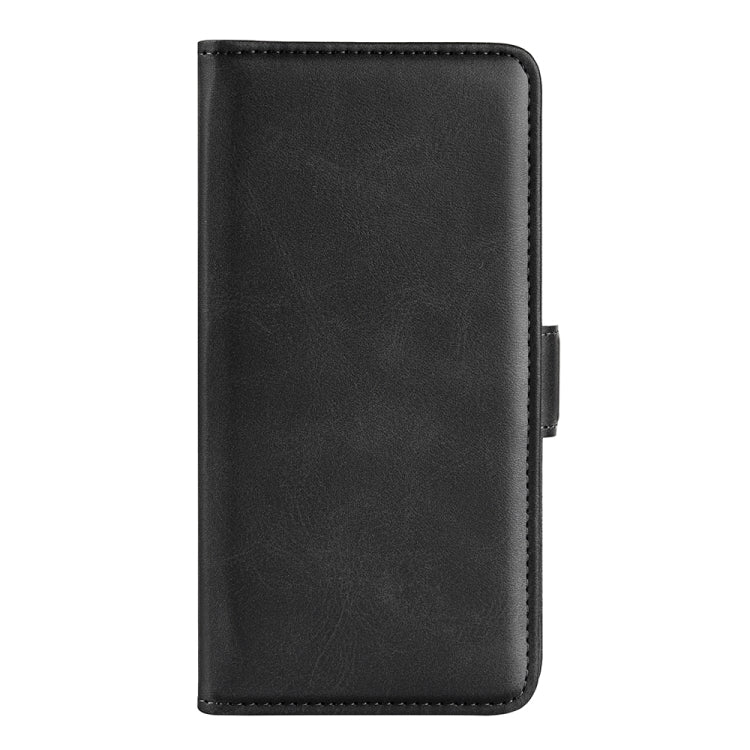 For OPPO Reno7 5G / Find X5 Lite Dual-side Magnetic Flip Leather Case(Black) - OPPO Cases by PMC Jewellery | Online Shopping South Africa | PMC Jewellery | Buy Now Pay Later Mobicred