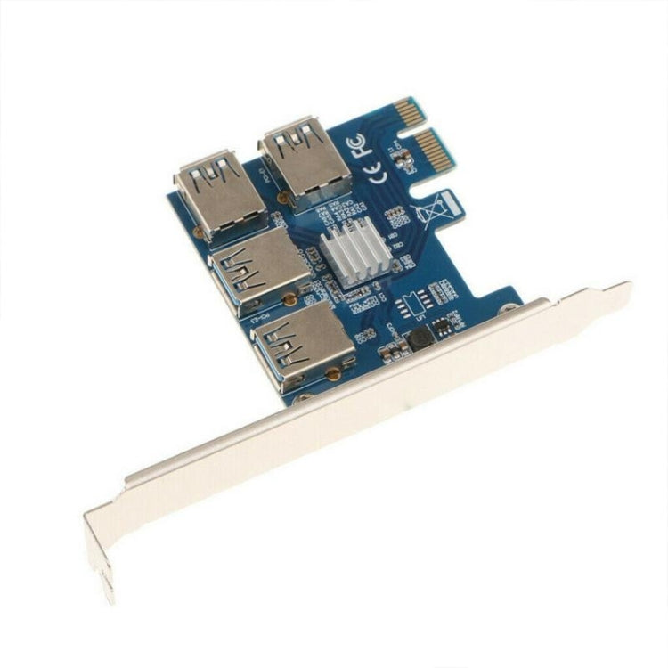 PCI-e 4 Ports USB 3.0 Expansion Card - Add-on Cards by PMC Jewellery | Online Shopping South Africa | PMC Jewellery | Buy Now Pay Later Mobicred