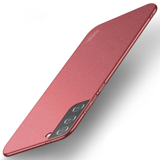 For Samsung Galaxy S21 5G MOFI Fandun Series Frosted Ultra-thin PC Hard Phone Case(Red) - Galaxy S21 5G Cases by MOFI | Online Shopping South Africa | PMC Jewellery