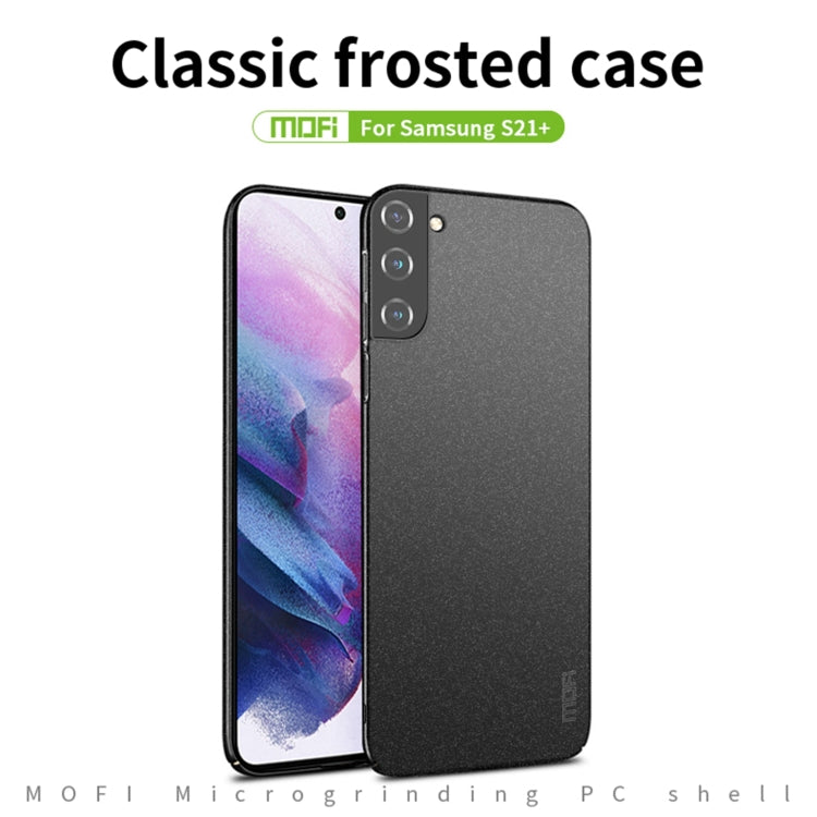 For Samsung Galaxy S21+ 5G MOFI Fandun Series Frosted Ultra-thin PC Hard Phone Case(Blue) - Galaxy S21+ 5G Cases by MOFI | Online Shopping South Africa | PMC Jewellery