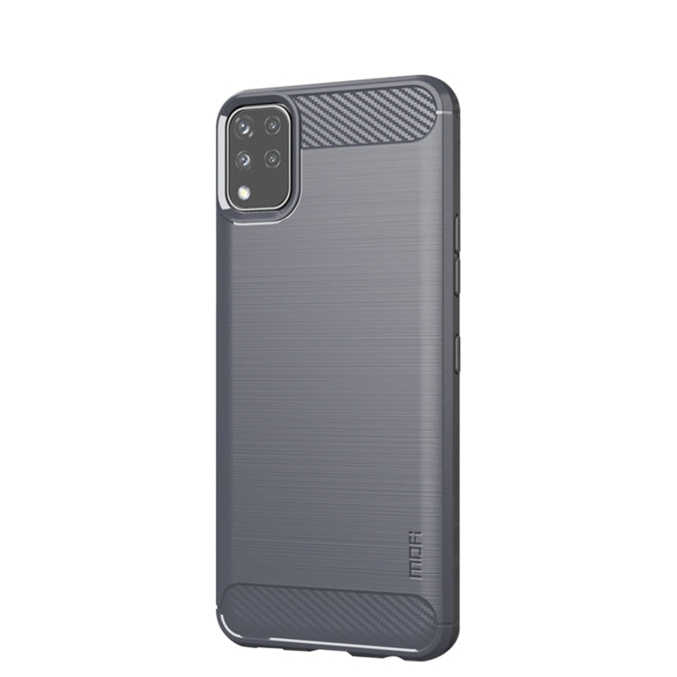 For LG K42 MOFI Gentleness Brushed Carbon Fiber Soft TPU Case(Gray) - LG by MOFI | Online Shopping South Africa | PMC Jewellery