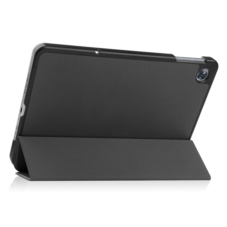 For OPPO Pad Air ENKAY Tri-fold Custer Texture Leather Smart Tablet Case(Red) - free shipping - PMc TechLife - Order now!