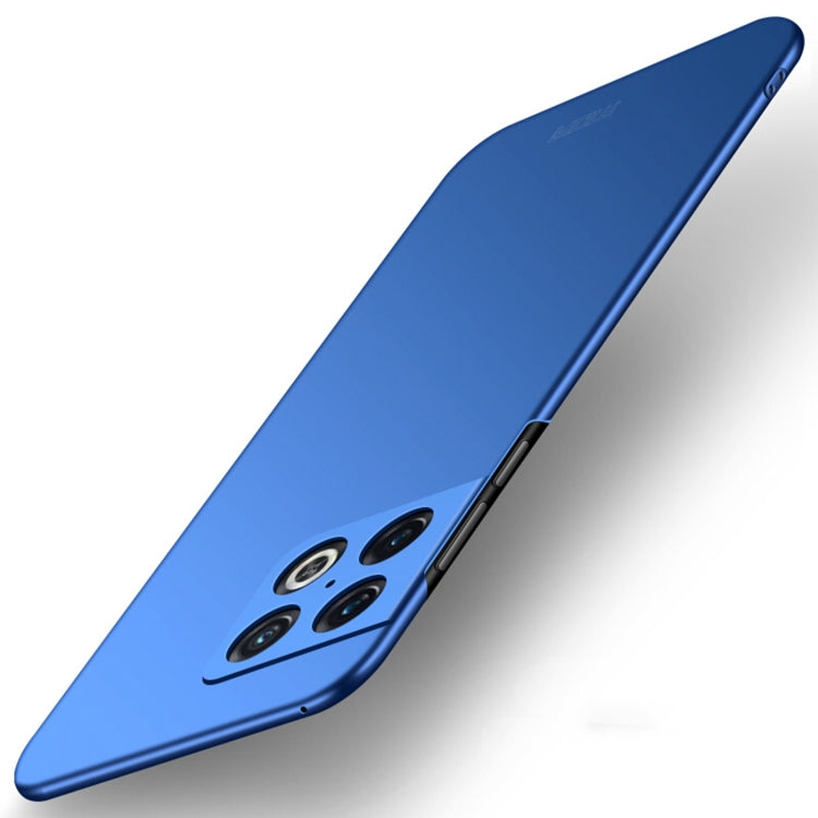 For OnePlus 10 Pro MOFI Frosted PC Ultra-thin Hard Phone Case(Blue) - OnePlus Cases by MOFI | Online Shopping South Africa | PMC Jewellery