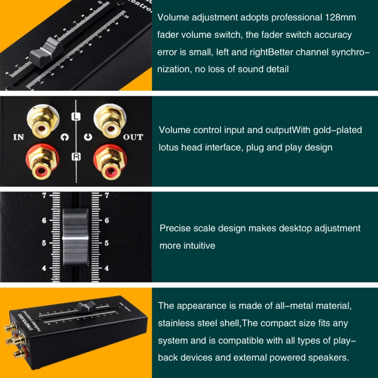 Passive Preamp Source Loudspeaker Box RCA No Power Volume Adjustment Controller -  by PMC Jewellery | Online Shopping South Africa | PMC Jewellery | Buy Now Pay Later Mobicred