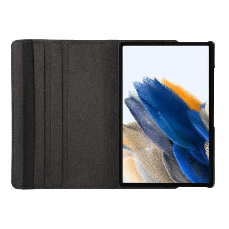 For Samsung Galaxy Tab A8 10.5 2021 X200/X205 ENKAY 360 Degree Rotation Litchi Leather Smart Case(Rose Red) - free shipping - PMc TechLife - Order now!