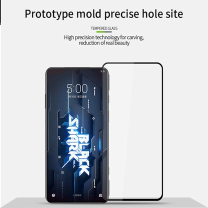 For Xiaomi Black Shark 5 / 5 Pro MOFI 9H 2.5D Full Screen Tempered Glass Film(Black) -  by MOFI | Online Shopping South Africa | PMC Jewellery