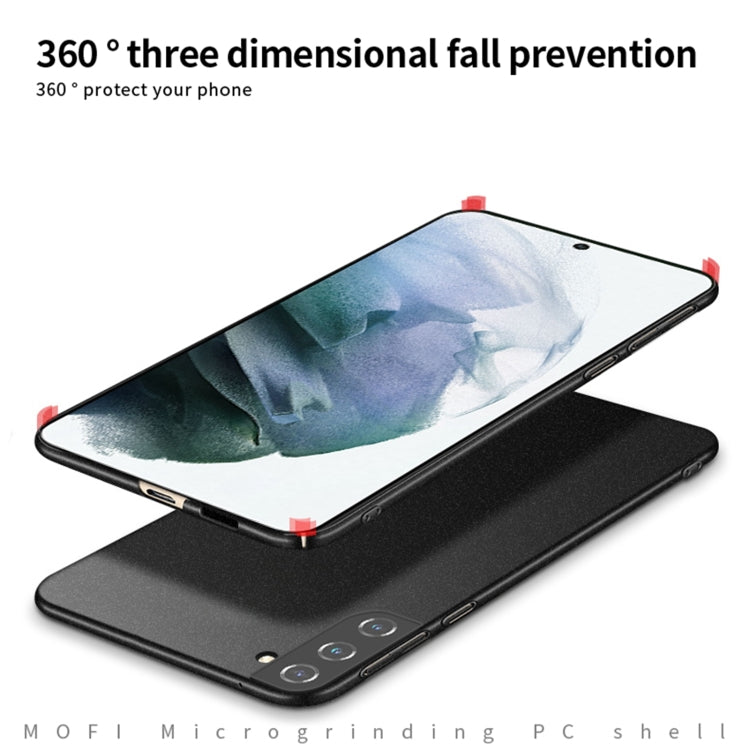 For Samsung Galaxy S22 5G MOFI Fandun Series Frosted Ultra-thin PC Hard Phone Case(Grey) - Galaxy S22 5G Cases by MOFI | Online Shopping South Africa | PMC TechLife