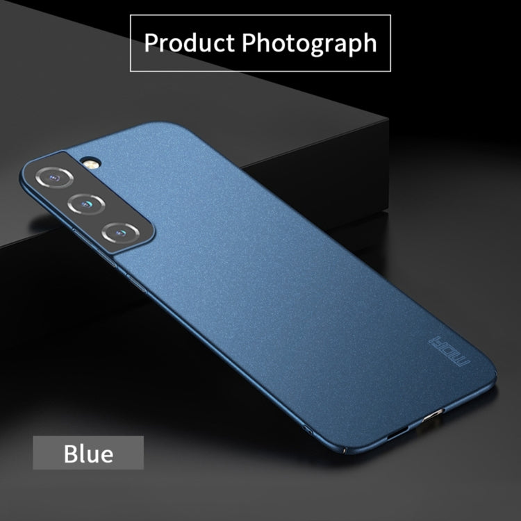 For Samsung Galaxy S22+ 5G MOFI Fandun Series Frosted Ultra-thin PC Hard Phone Case(Blue) - free shipping - PMC TechLife - Order now!