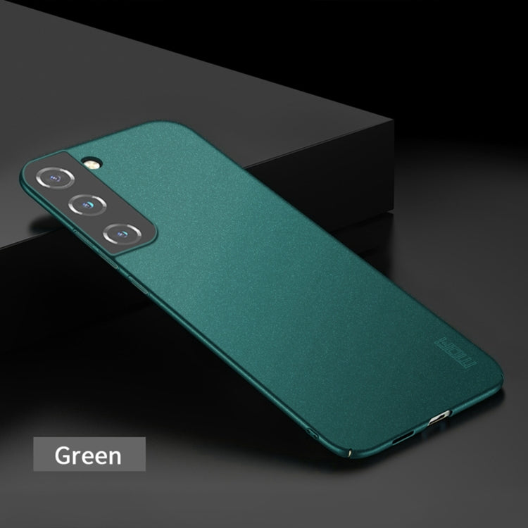 For Samsung Galaxy S22+ 5G MOFI Fandun Series Frosted Ultra-thin PC Hard Phone Case(Green) - Galaxy S22+ 5G Cases by MOFI | Online Shopping South Africa | PMC TechLife