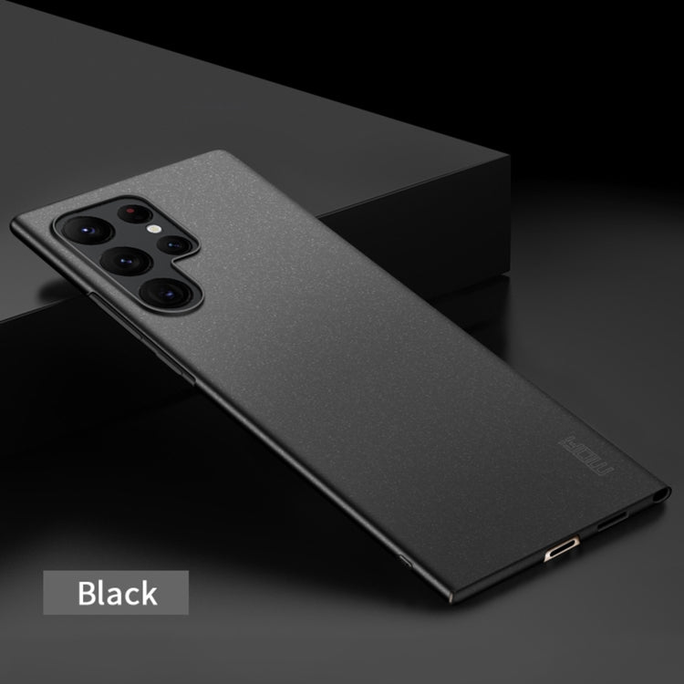 For Samsung Galaxy S22 Ultra 5G MOFI Fandun Series Frosted Ultra-thin PC Hard Phone Case(Black) - free shipping - PMC TechLife - Order now!
