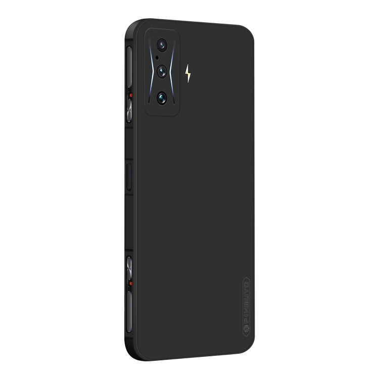 For Xiaomi Redmi K50 Gaming PINWUYO Sense Series Liquid Silicone TPU Phone Case(Black) - More Brand by PINWUYO | Online Shopping South Africa | PMC Jewellery | Buy Now Pay Later Mobicred