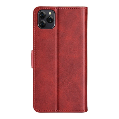 For Blackview A95 Dual-side Magnetic Buckle Leather Phone Case(Red) - More Brand by PMC Jewellery | Online Shopping South Africa | PMC Jewellery | Buy Now Pay Later Mobicred