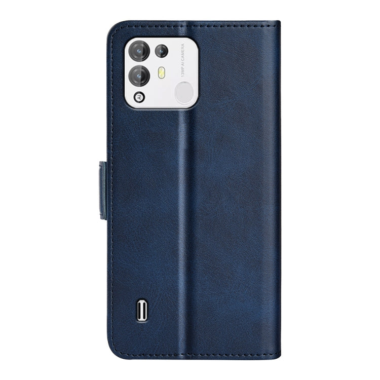 For Blackview A55 Pro Dual-side Magnetic Buckle Leather Phone Case(Dark Blue) - More Brand by PMC Jewellery | Online Shopping South Africa | PMC Jewellery | Buy Now Pay Later Mobicred