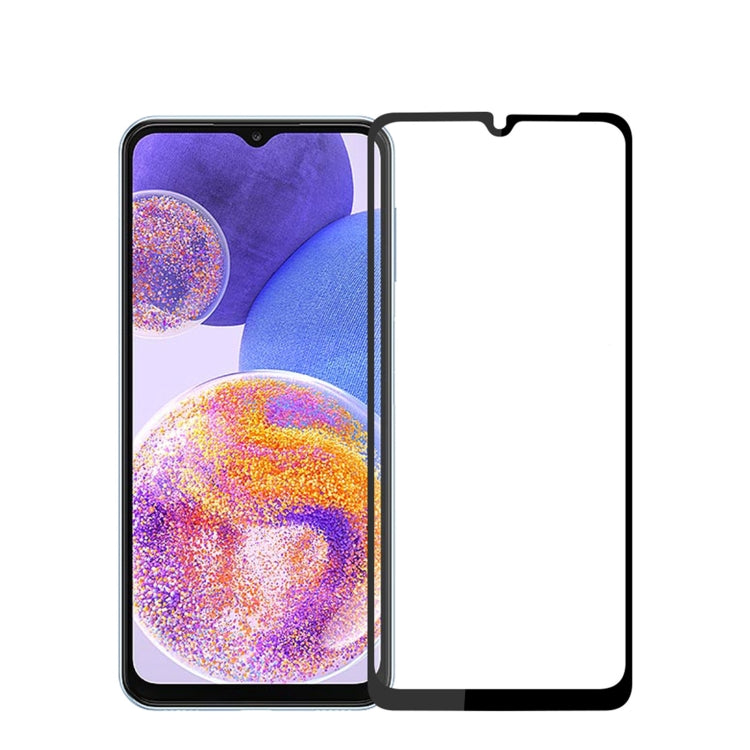 For Samsung Galaxy A23 / M23 / F23 MOFI 9H 2.5D Full Screen Tempered Glass Film(Black) -  by MOFI | Online Shopping South Africa | PMC TechLife