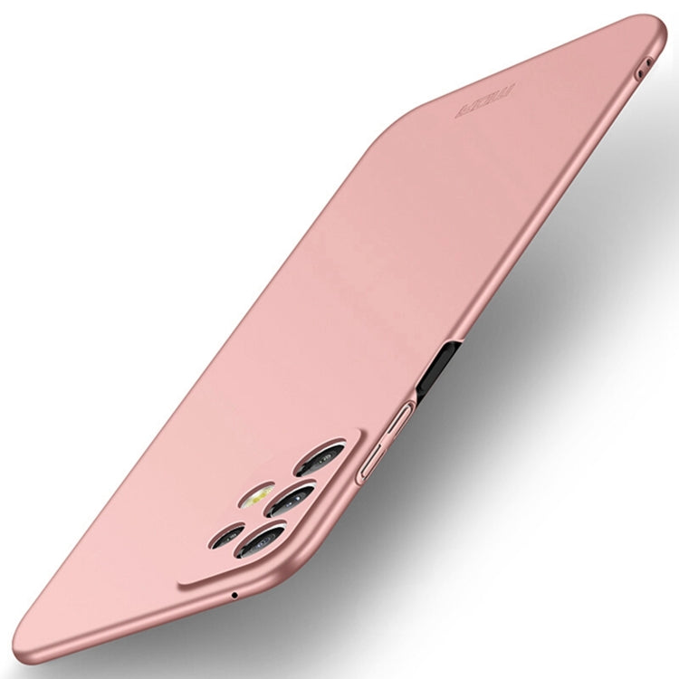 For Samsung Galaxy A73 5G MOFI Frosted PC Ultra-thin Hard Phone Case(Rose gold) - Galaxy Phone Cases by MOFI | Online Shopping South Africa | PMC Jewellery