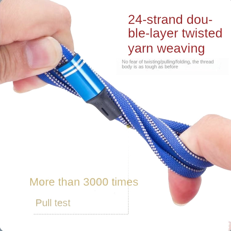 XJ-76 40W 5A 3 in 1 USB to 8 Pin + Type-C + Micro USB Super Flash Charging Cable, Length: 1.18m(Colour) - free shipping - PMC Jewellery - Order now!