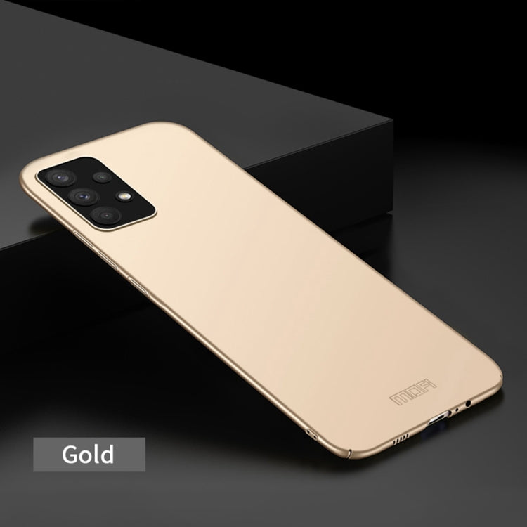 For Samsung Galaxy A32 4G MOFI Frosted PC Ultra-thin Hard Case(Gold) - Galaxy Phone Cases by MOFI | Online Shopping South Africa | PMC Jewellery