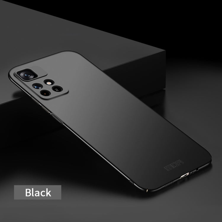 For Redmi Note 11 5G / Note11S 5G / Poco M4 Pro 5G MOFI Frosted PC Ultra-thin Hard  Phone Case(Black) - Xiaomi Cases by MOFI | Online Shopping South Africa | PMC Jewellery