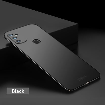 For OnePlus Nord N100 5G MOFI Frosted PC Ultra-thin Hard Case(Black) - OnePlus Cases by MOFI | Online Shopping South Africa | PMC Jewellery