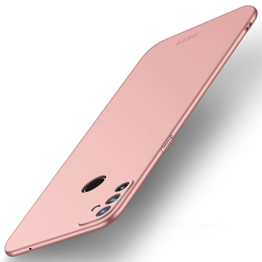 For OnePlus Nord N100 5G MOFI Frosted PC Ultra-thin Hard Case(Rose Gold) - OnePlus Cases by MOFI | Online Shopping South Africa | PMC Jewellery